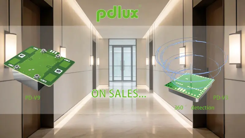 PD-V9 & PD-V3 Mikroaaltoliiketunnistimet