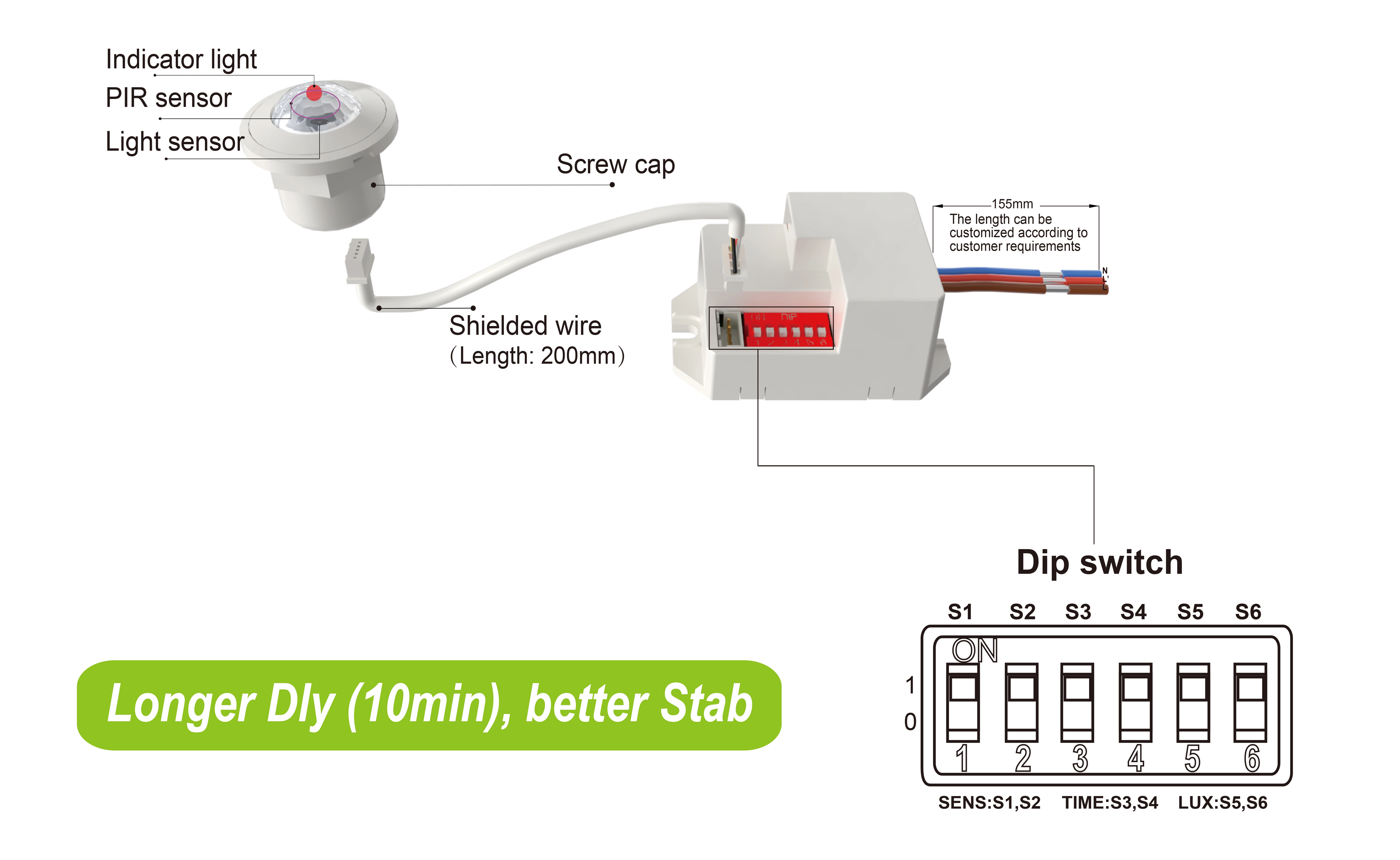 Pdlux lanseeraa PD-PIR-M15Z-A PIR-liiketunnistimen, jossa on jopa 10 minuutin viive ja parannettu vakaus