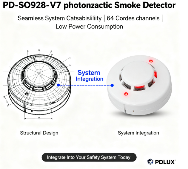 PD-SO928-V7 photoelectric smoke detector